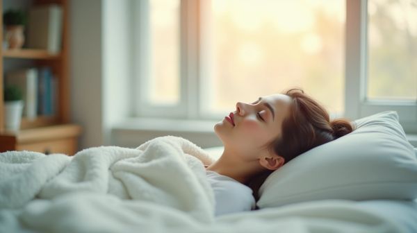 Couverture lestée médicale : bienfaits pour le sommeil et l'anxiété